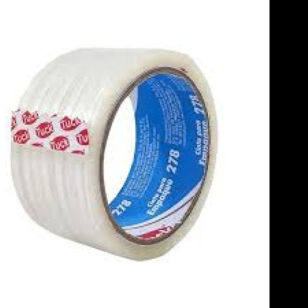 CINTA ADH. PEMP. 48X50M TRANSP. 278 TUK E6C36